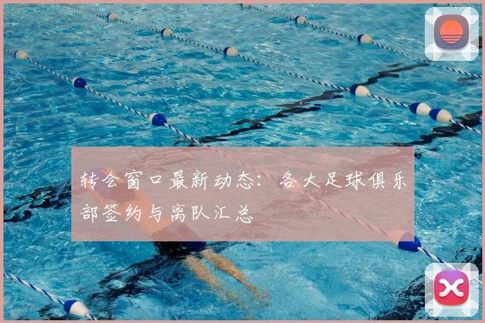 转会窗口最新动态:各大足球俱乐部签约与离队汇总